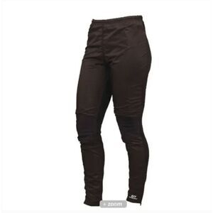 Bellwether Windfront Bike Pants Black Knit Wind Wicking L